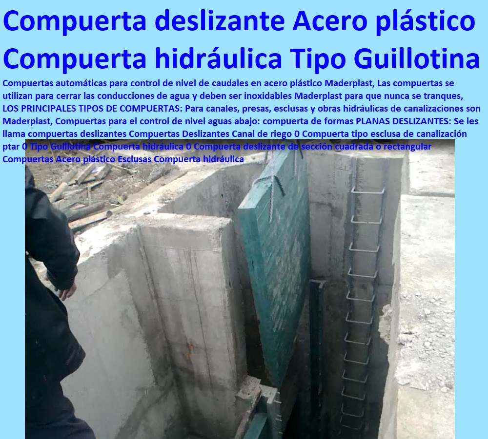 Charnela Compuerta Deslizante tipo esclusa Compuerta Tipo canal profundo 0 Compuerta Tipo Chapaleta o Charnela 0 barrera resistente a la penetración 0 Instalación de una charnela y dimensiones maderplast 0 defensa Muro de canal Charnela Compuerta Deslizante tipo esclusa Compuerta Tipo canal profundo 0 Compuerta Tipo Chapaleta o Charnela 0 barrera resistente a la penetración 0 Instalación de una charnela y dimensiones maderplast 0 defensa Muro de canal